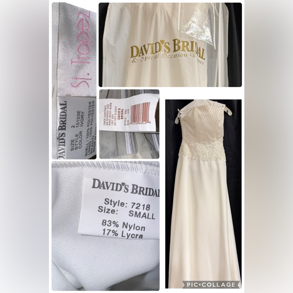Elegant White Ivory Embellished Bride Wedding Dress Gown